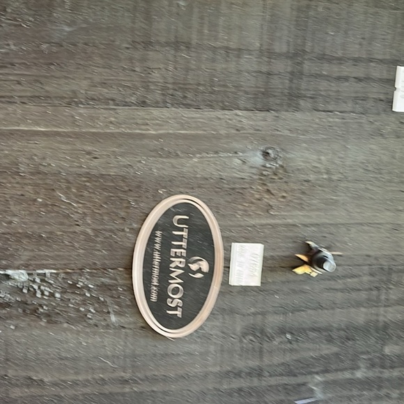 2 wooden and metal vintage wall decor - Picture 4 of 4